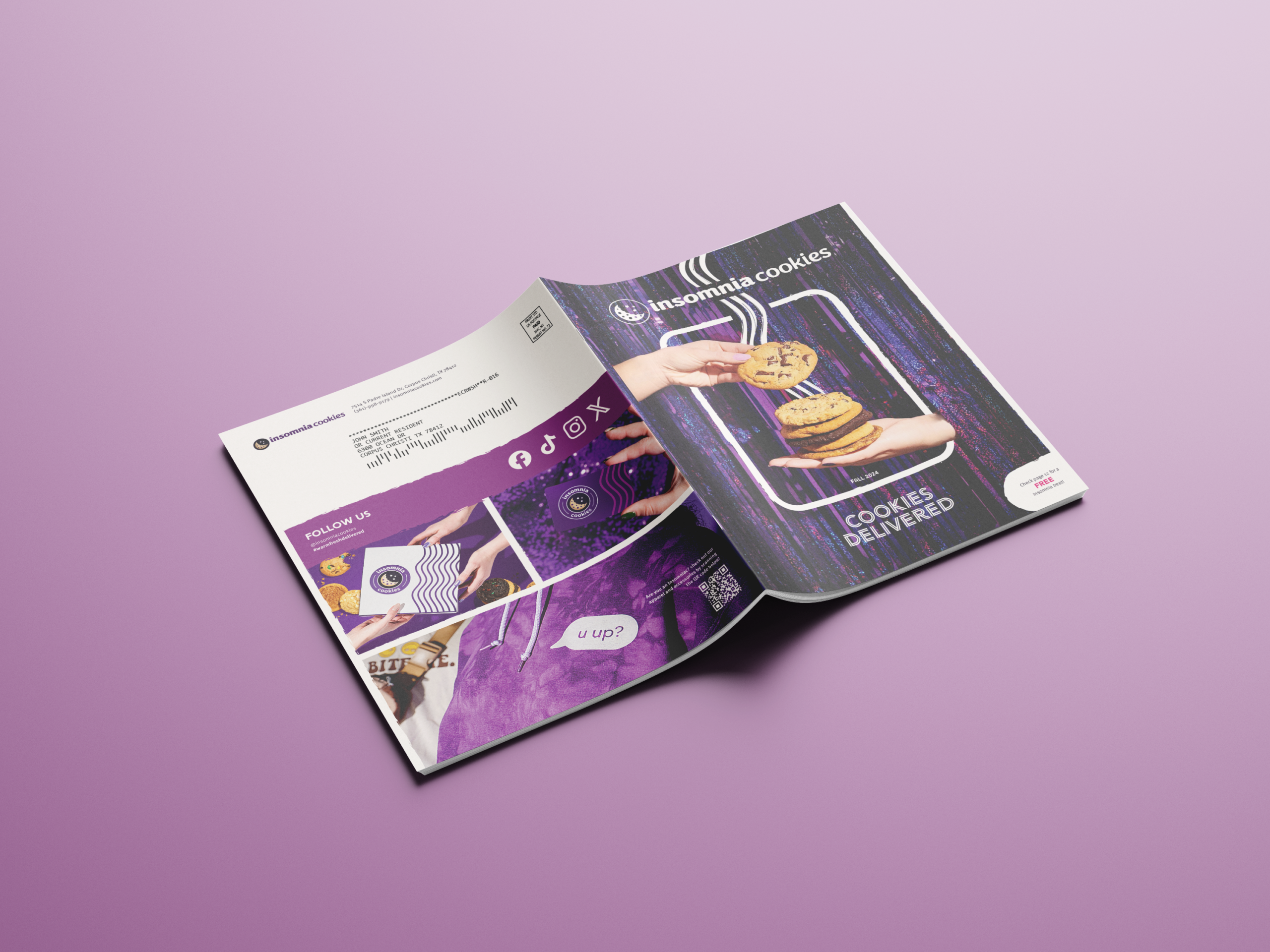 Insomnia Cookies Catalog